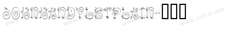 JohnHandyLetPlain字体转换