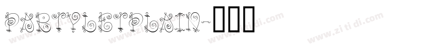 PartyLetPlain字体转换