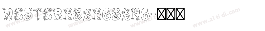 WesternBangBang字体转换