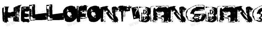 HelloFont-BangBangTi字体转换