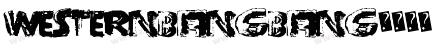WesternBangBang字体转换