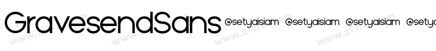 GravesendSans字体转换