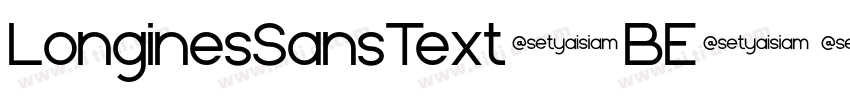 LonginesSansText_BE字体转换