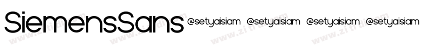 SiemensSans字体转换