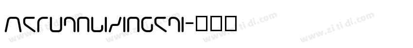 MKruanbixingkai字体转换