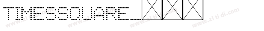 TimesSquare字体转换