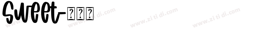 Sweet字体转换
