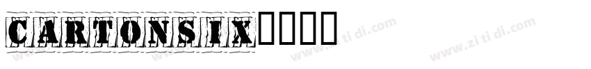 CartonSix字体转换