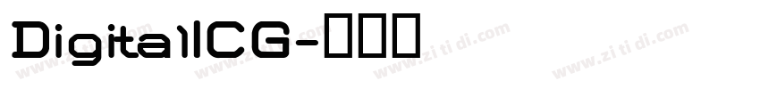DigitalICG字体转换