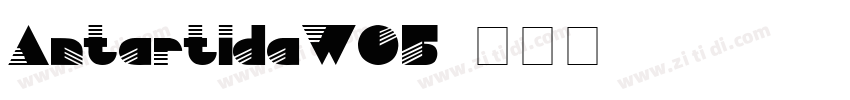 AntartidaW05字体转换