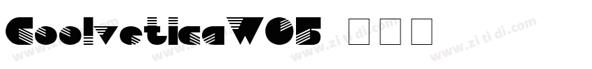 CoolveticaW05字体转换