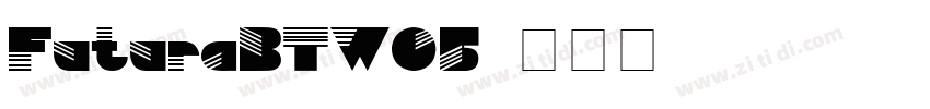 FuturaBTW05字体转换