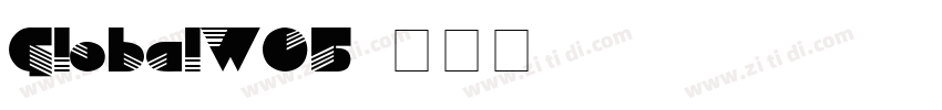 GlobalW05字体转换