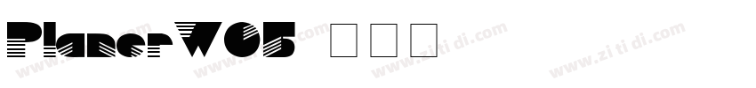 PlanerW05字体转换