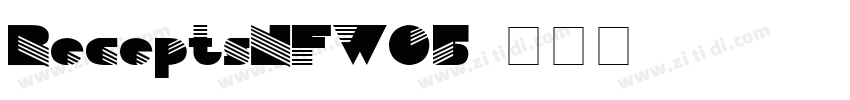 ReceptsNFW05字体转换