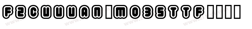 fzcuuuan_m03sttf字体转换