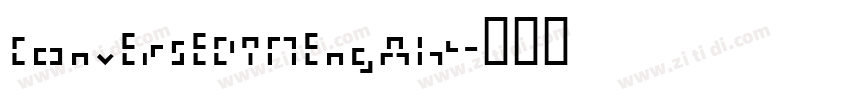 ConverseDINEngAlt字体转换