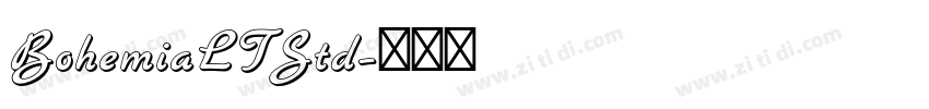 BohemiaLTStd字体转换