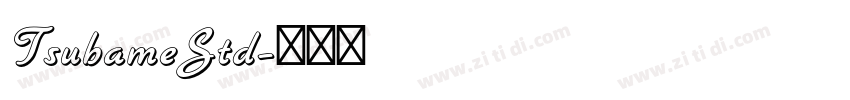 TsubameStd字体转换