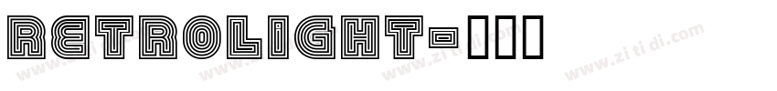 Retrolight字体转换