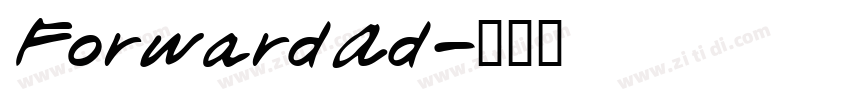 ForwardAd字体转换