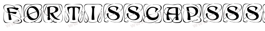 FortisSCapsSSi字体转换 FortisSCapsSSi字体转换