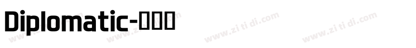Diplomatic字体转换