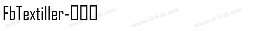 FbTextiller字体转换