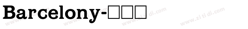 Barcelony字体转换