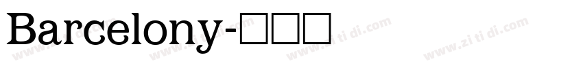 Barcelony字体转换