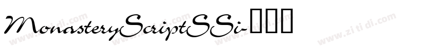 MonasteryScriptSSi字体转换