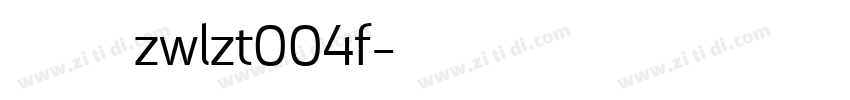 字王龙爪体繁zwlzt004f字体转换