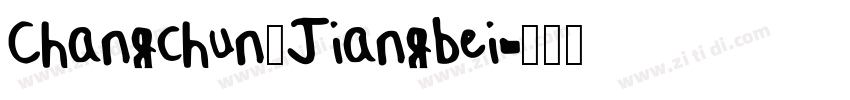 Changchun_Jiangbei字体转换