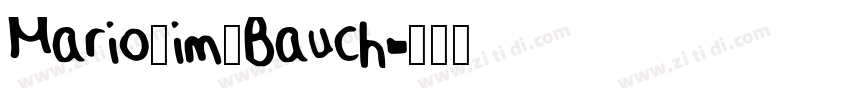 Mario_im_Bauch字体转换