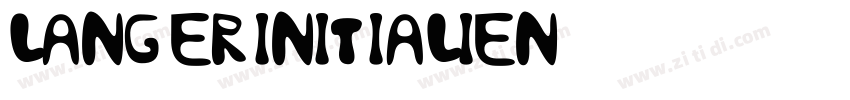 LangerInitialien字体转换