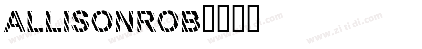 AllisonROB字体转换
