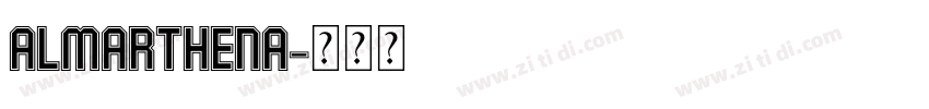 Almarthena字体转换