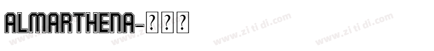 Almarthena字体转换