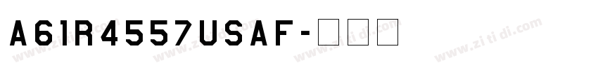 AmarilloUSAF字体转换