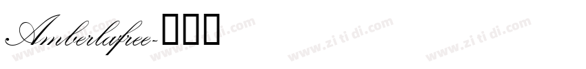 Amberlafree字体转换
