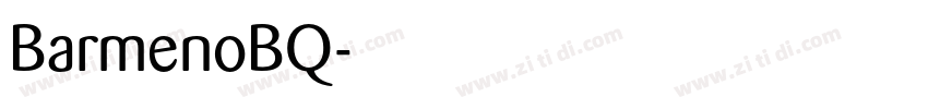 BarmenoBQ字体转换