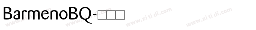 BarmenoBQ字体转换
