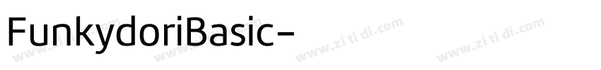 FunkydoriBasic字体转换