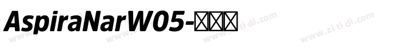 AspiraNarW05字体转换