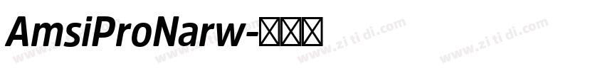 AmsiProNarw字体转换 AmsiProNarw字体转换