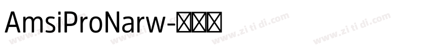 AmsiProNarw字体转换 AmsiProNarw字体转换