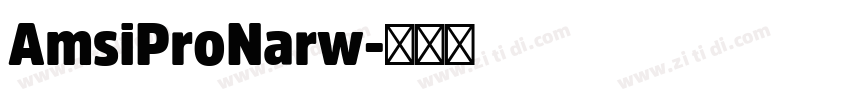 AmsiProNarw字体转换 AmsiProNarw字体转换