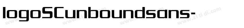 logoSCunboundsans字体转换