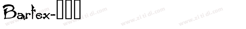 Bartex字体转换