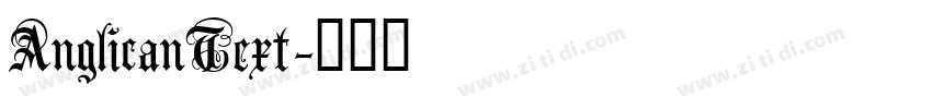 AnglicanText字体转换 AnglicanText字体转换
